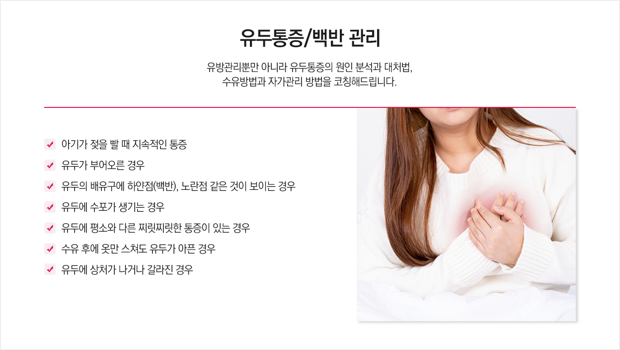 유두통증/백반관리