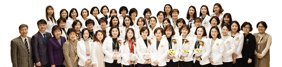 모유사랑 활동 단체사진